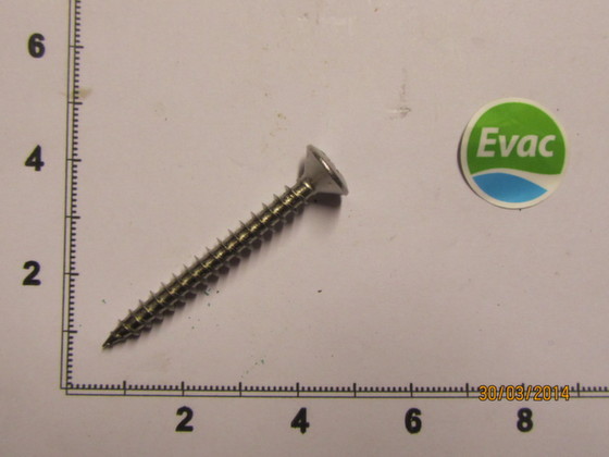 5433266-WOOD SCREW STAINLESS