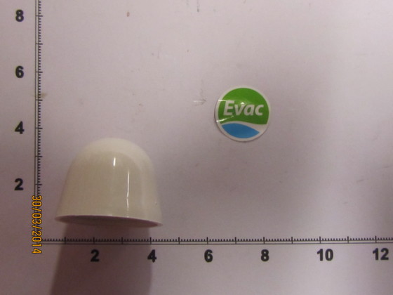 5430069 - CAP D=34.5, WHITE PP IFO - Brand: EVAC Image