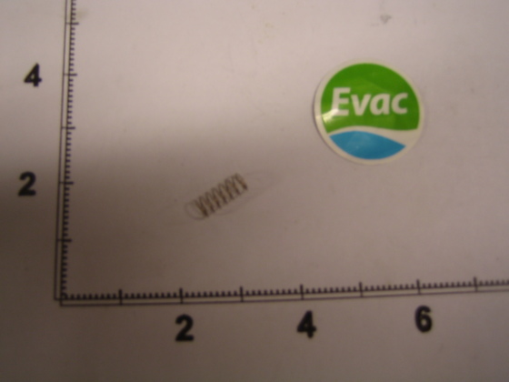 5805100 - SPRING 3.5 x 0.2-8 - Brand: EVAC Image